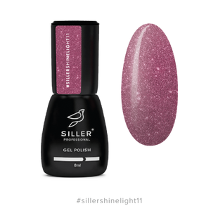 Siller gel polish, Shine Light, 11, 8 мл &mdash; світловідбивний гель-лак для нігтів