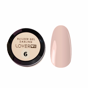 LOVER Builder Gel Darling, 06, 15 мл &mdash; гель для нарощення нігтів