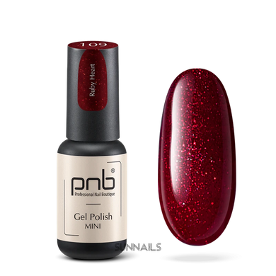 PNB mini gel polish, 109, 4 мл — гель-лак для нігтів