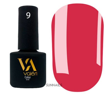 Valeri Color gel polish, 009, 6 мл — гель-лак для нігтів