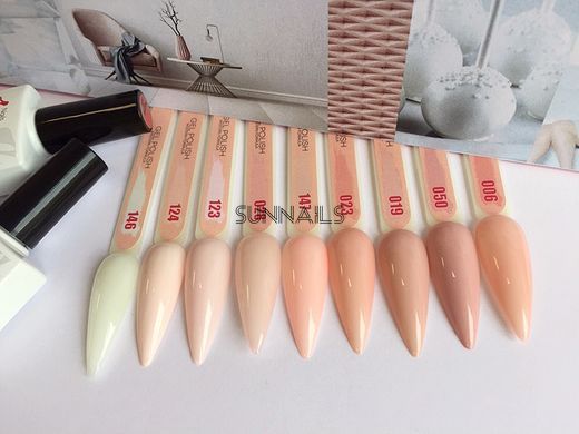 Nails Molekula Gel polish 019, 6 мл &mdash; гель-лак для нігтів, бежево-рожевий френч