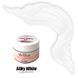 Nails Molekula Silky Acrylic Gel, 02, Silky White, 15 мл &mdash; акригель для нарощення нігтів в баночці, шовково-білий