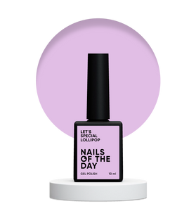NAILSOFTHEDAY Let&rsquo;s special gel polish, Lollipop, 10 мл &mdash; особливий гель-лак для нігтів, що перекриває в один шар