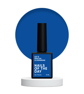 NAILSOFTHEDAY Let's special gel polish, Ultramarine, 10 мл &mdash; особливий гель-лак для нігтів, що перекриває в один шар
