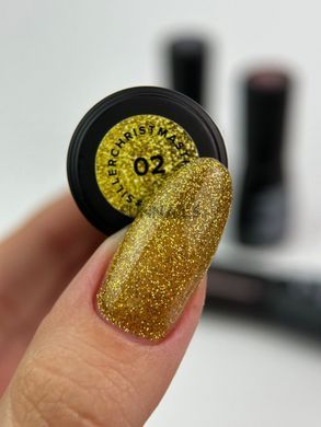 Siller Christmas Tree gel polish 02, 8 мл &mdash; гель-лак для нігтів з блискітками