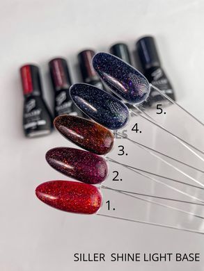 Siller Shine Light Base, 01, 8 мл &mdash; світловідбиваюча база для гель-лаку