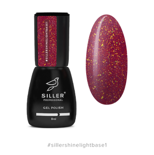 Siller Shine Light Base, 01, 8 мл &mdash; світловідбиваюча база для гель-лаку