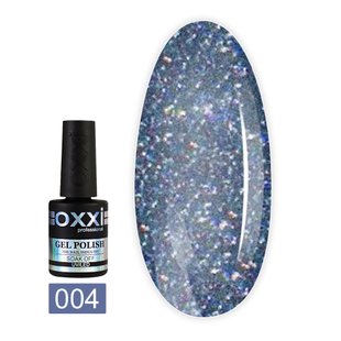 OXXI gel polish, Disco Boom, 04, 10 мл — гель-лак для нігтів світловідбивний