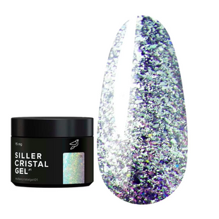 Siller Cristal Gel, 01, 15 мл &mdash; гель для дизайну нігтів