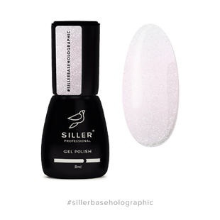 Siller Holographic Base, 8 мл &mdash; база для гель-лаку голографічка