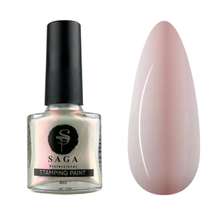 SAGA Professional Stamping paint, CHAMELEON 02, 8 мл &mdash; лак для стемпінгу хамелеон