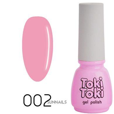 Toki-Toki Gel polish, 002, 5 мл — гель-лак для нігтів