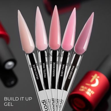 Kodi Professional Build It Up Gel, Warm Rosе, 12 мл &mdash; моделюючий гель для нігтів