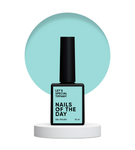 NAILSOFTHEDAY Let&rsquo;s special gel polish, Tiffany, 10 мл &mdash; особливий гель-лак для нігтів, що перекриває в один шар