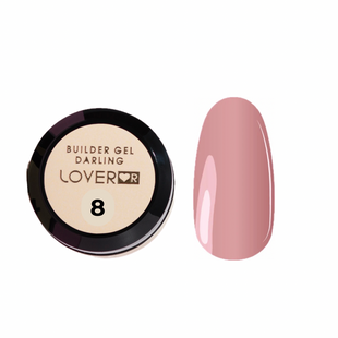 LOVER Builder Gel Darling, 08, 15 мл &mdash; гель для нарощення нігтів