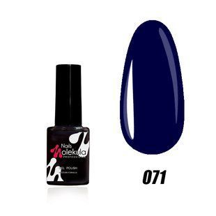Nails Molekula Gel polish 071, 6 мл &mdash; гель-лак для нігтів, темно-синій