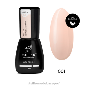 Siller Nude Pro Base, 01, 8 мл &mdash; нюдова база для гель-лаку