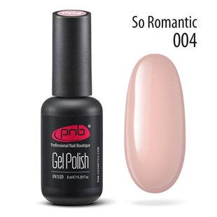 PNB Gel polish, 004, 8 мл — гель-лак для нігтів