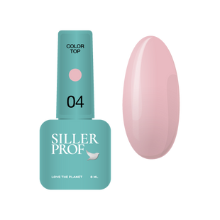 Siller Color Top, 04, 8 мл &mdash; кольоровий топ для гель-лаку