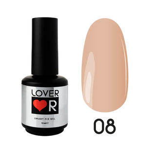 LOVER Smart fixe gel, 08, 15 мл &mdash; гель для укріплення нігтів
