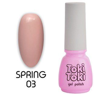 Toki-Toki Gel polish, Spring, SP03, 5 мл &mdash; гель-лак для нігтів