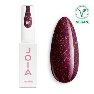 JOIA vegan gel polish, 107, 6 мл &mdash; гель-лак для нігтів