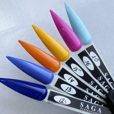 SAGA Professional Stamping paint, 12, 8 мл — лак для стемпінгу