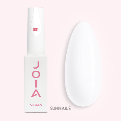 JOIA vegan gel polish, 001, 6 мл — гель-лак для нігтів