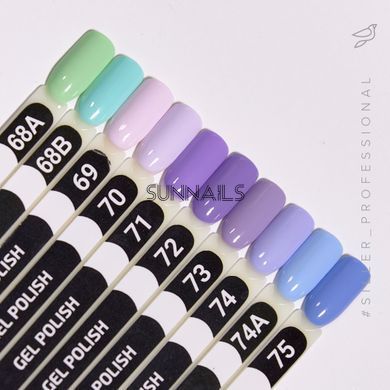 Siller gel polish, 074, 8 мл &mdash; гель-лак для нігтів