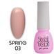 Toki-Toki Gel polish, Spring, SP03, 5 мл &mdash; гель-лак для нігтів