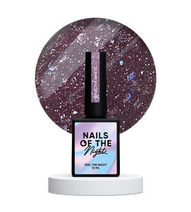 NAILSOFTHENIGHT Reflective base, 10 &mdash; камуфлююча світловідбиваюча база з шимером, 10 мл