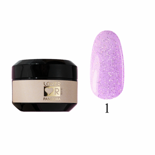 LOVER Builder Gel Pandora, 01, 15 мл &mdash; гель для нарощення нігтів