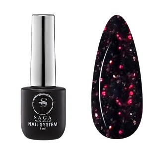 SAGA Professional Fiery gel polish, 24, 9 мл &mdash; світловідбивний гель-лак