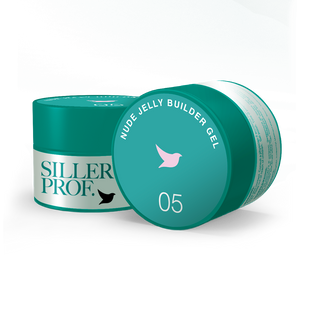 Siller Nude Jelly Builder Gel, 05, 15 мл &mdash; гель-желе для нарощення нігтів в банці