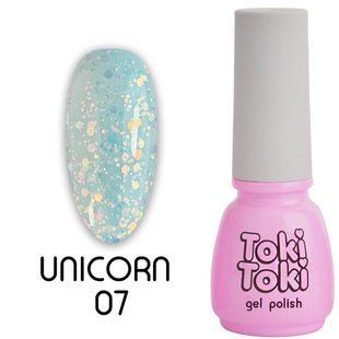 Toki-Toki Gel polish, Unicorn, UN07, 5 мл &mdash; гель-лак для нігтів