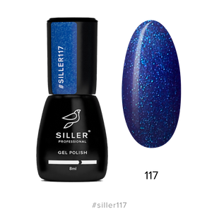 Siller gel polish, 117, 8 мл &mdash; гель-лак для нігтів