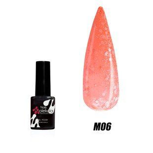 Nails Molekula Gel polish Marshmellow, M06, 6 мл &mdash; гель-лак для нігтів з пластівцями