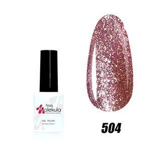 Nails Molekula Gel polish Diamond, 504, 6 мл &mdash; гель-лак для нігтів з шимером