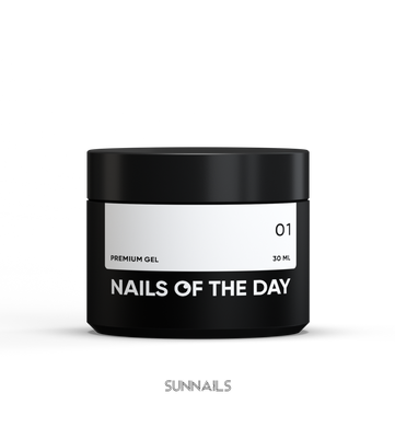 NAILSOFTHEDAY Premium gel, 01, 30 мл — будівельний гель