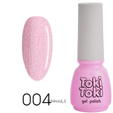 Toki-Toki Gel polish, 004, 5 мл — гель-лак для нігтів