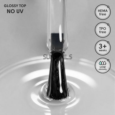 Shelly Топ без липкого шару без УФ фільтрів Glossy Top No UV, 12 мл