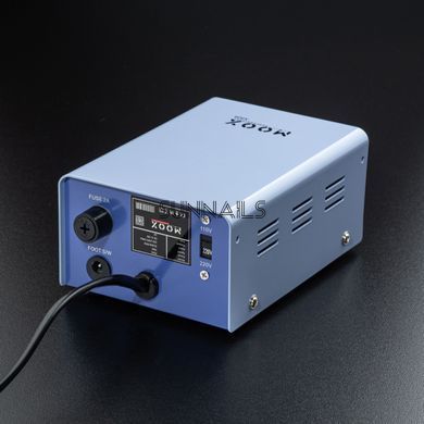 Фрезер для манікюру та педикюру MOOX X505, 50 000 об/хв, 70 W, Синій