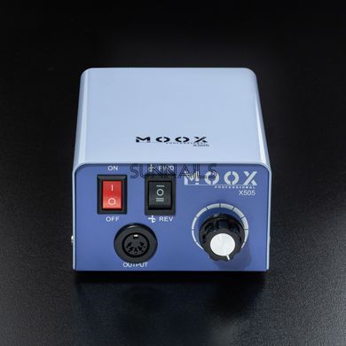 Фрезер для манікюру та педикюру MOOX X505, 50 000 об/хв, 70 W, Синій