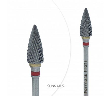 Formula Profi Твердосплавна фреза, Кукурудза гостра, червона, 100-1039