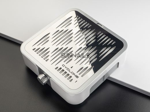 Витяжка CYCLONE X SILVER на 60 вт. для манікюру та педикюру