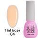 Toki-Toki Tint Base, 04, 5 мл &mdash; кольорова база для гель-лаку