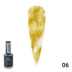 Global Fashion Water color, gold, 10 мл — акварельні краплі для дизайну нігтів, золоті