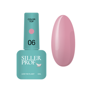Siller Color Top, 06, 8 мл &mdash; кольоровий топ для гель-лаку