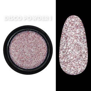 Світловідбивна пудра-втирання (втирка) Designer Professional Disco powder №1