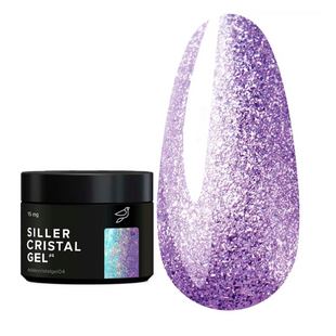Siller Cristal Gel, 04, 15 мл &mdash; гель для дизайну нігтів
